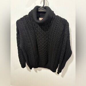 ⭐️ Like new-Carraig Donn 100% Merino Wool turtleneck sweater